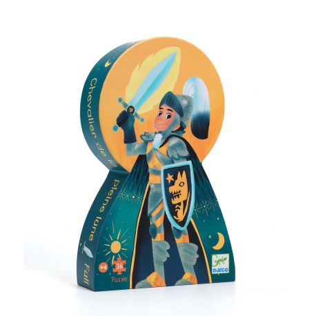 Le chevalier de la pleine lune Puzzle Djeco 4 ans 36 pièces - 11,50€