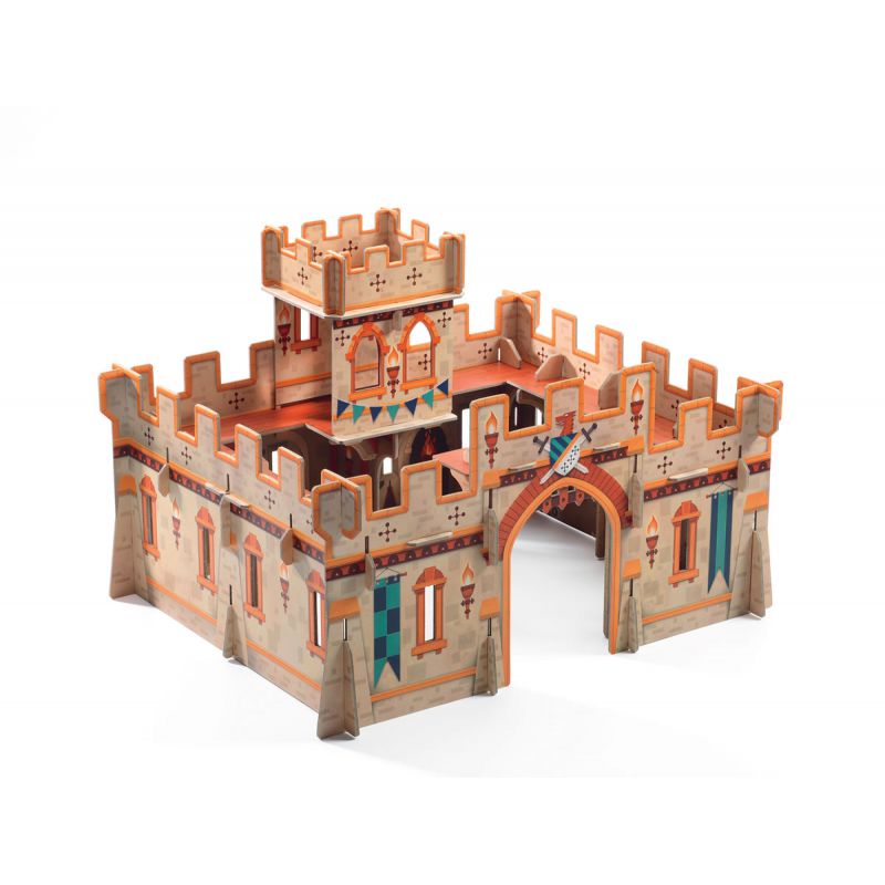Puzzle château féerique - jouet d'éveil enfant - Djeco 