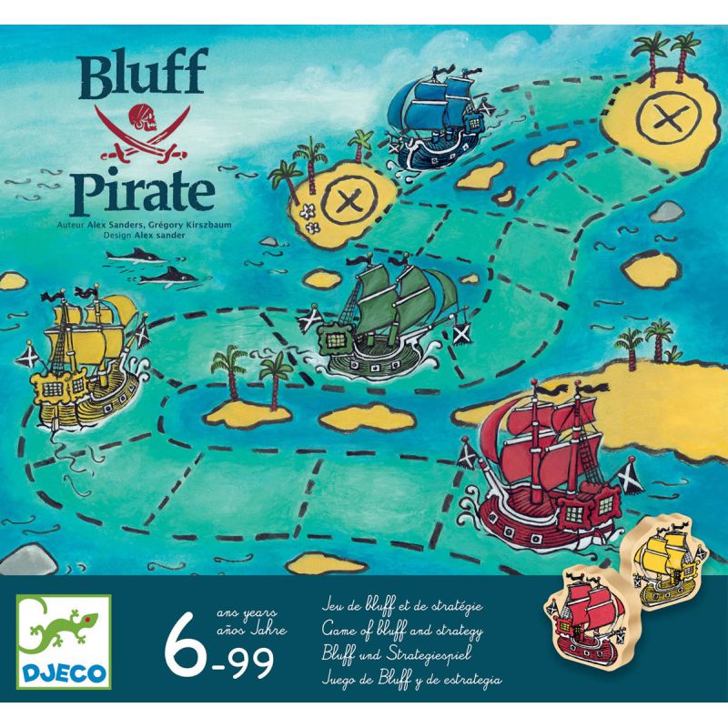 Pirate Island - Jeu de société enfant - Djeco