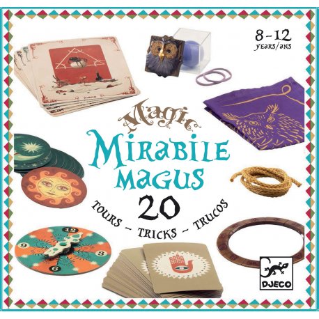 Coffret de magie Mirabile magus Djeco 8 - 12 ans - 25,75€