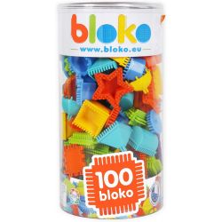 Tube 100 Bloko Multi couleurs et formes