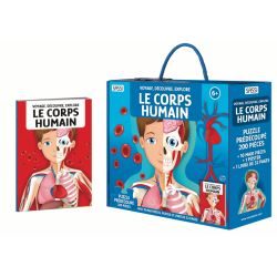 Le corps humain - puzzle + livre